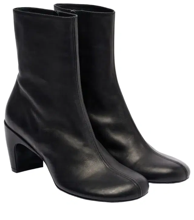 Dries Van Noten 65 leather ankle boots