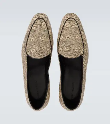 Manolo Blahnik Modena snake-effect leather loafers | Thumbnail 4 Manolo Blahnik Modena snake-effect leather loafers | Thumbnail 4