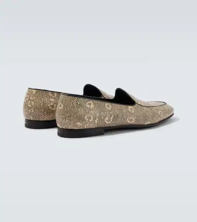 Manolo Blahnik Modena snake-effect leather loafers | Thumbnail 6 Manolo Blahnik Modena snake-effect leather loafers | Thumbnail 6
