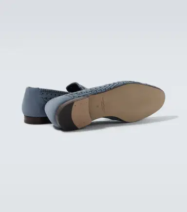 Manolo Blahnik Mario woven leather loafers | Thumbnail 3 Manolo Blahnik Mario woven leather loafers | Thumbnail 3