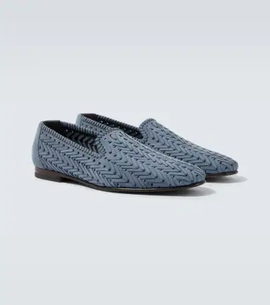 Manolo Blahnik Mario woven leather loafers | Thumbnail 4 Manolo Blahnik Mario woven leather loafers | Thumbnail 4