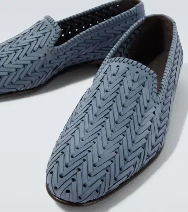 Manolo Blahnik Mario woven leather loafers | Thumbnail 6 Manolo Blahnik Mario woven leather loafers | Thumbnail 6