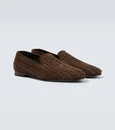 Manolo Blahnik Mario suede loafers | Thumbnail 2