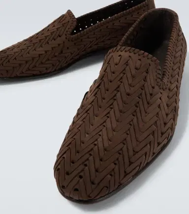 Manolo Blahnik Mario suede loafers | Thumbnail 4