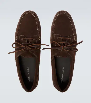 Manolo Blahnik Marino suede loafers | Thumbnail 3 Manolo Blahnik Marino suede loafers | Thumbnail 3