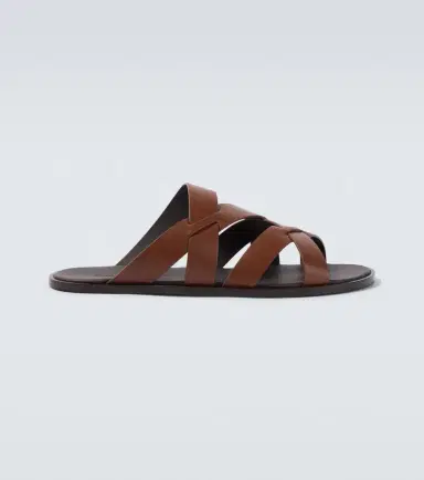 Manolo Blahnik Marvin leather sandals | Thumbnail 4 Manolo Blahnik Marvin leather sandals | Thumbnail 4