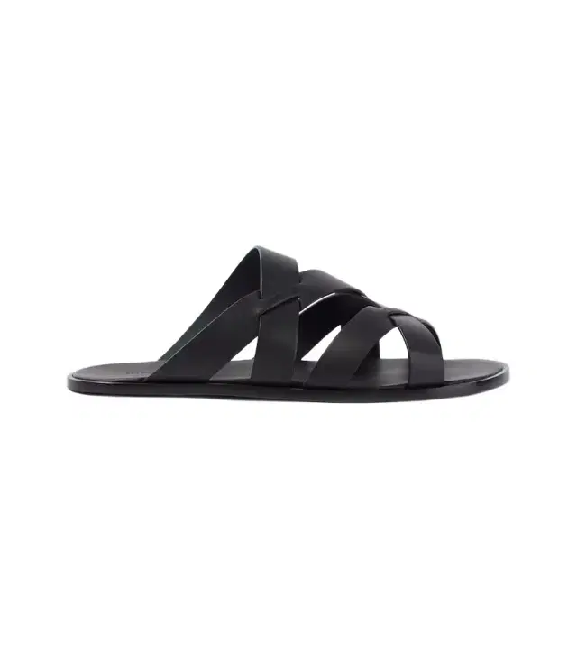 Manolo Blahnik Marvin leather sandals