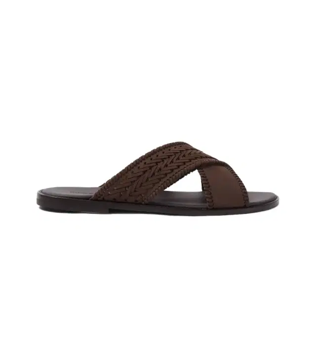 Manolo Blahnik Tex leather sandals