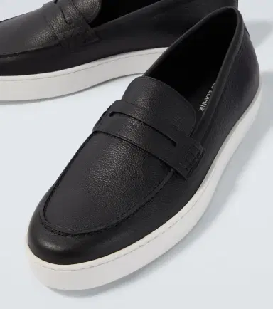 Manolo Blahnik Ellis leather loafers | Thumbnail 2