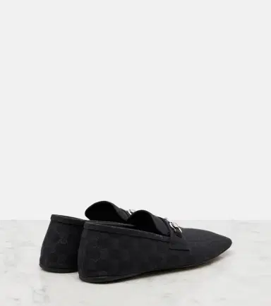 Gucci Horsebit GG Canvas loafers | Thumbnail 4