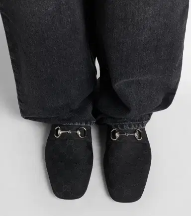 Gucci Horsebit GG Canvas loafers | Thumbnail 6