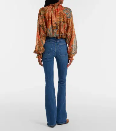 Veronica Beard Beverly flared jeans | Thumbnail 4 Veronica Beard Beverly flared jeans | Thumbnail 4