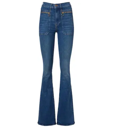 Veronica Beard Beverly flared jeans | Thumbnail 1 Veronica Beard Beverly flared jeans | Thumbnail 1
