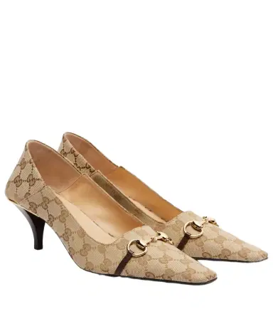 Gucci Vittoria 55 GG Canvas pumps | Thumbnail 1