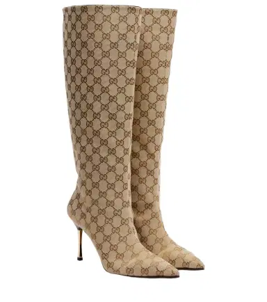 Gucci Bombshell GG Canvas knee-high boots | Thumbnail 1