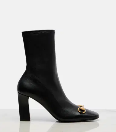 Gucci Signora Horsebit leather ankle boots | Thumbnail 2 Gucci Signora Horsebit leather ankle boots | Thumbnail 2