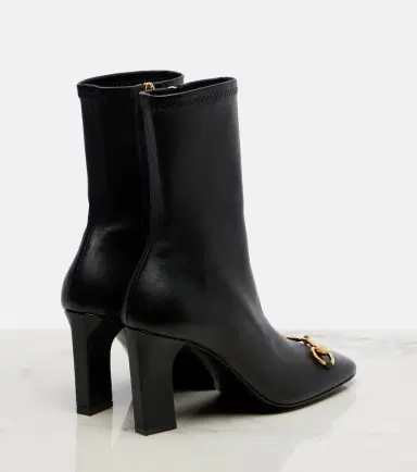 Gucci Signora Horsebit leather ankle boots | Thumbnail 4 Gucci Signora Horsebit leather ankle boots | Thumbnail 4