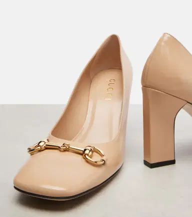 Gucci Signora Horsebit leather pumps | Thumbnail 2