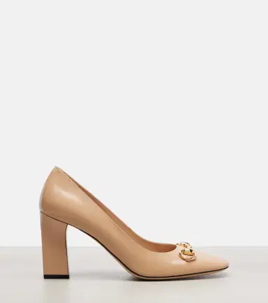 Gucci Signora Horsebit leather pumps | Thumbnail 3