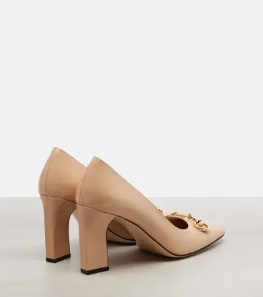 Gucci Signora Horsebit leather pumps | Thumbnail 4