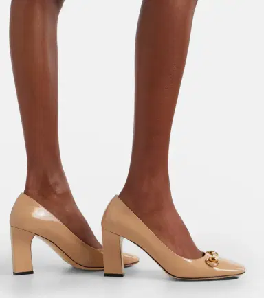 Gucci Signora Horsebit leather pumps | Thumbnail 6