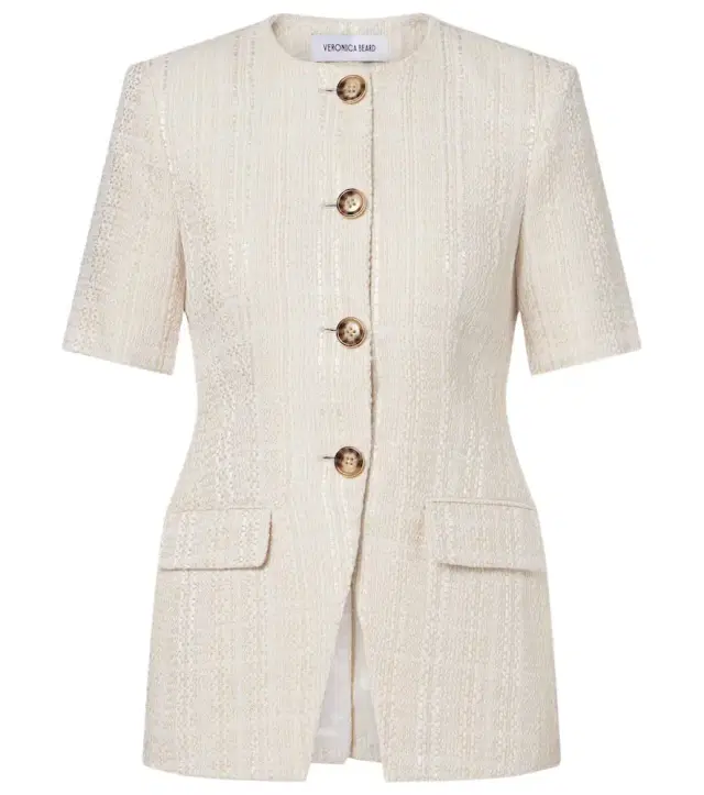 Veronica Beard Bodie cotton-blend tweed jacket