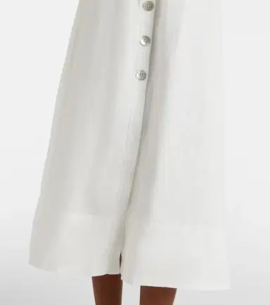 Veronica Beard Georges linen midi dress | Thumbnail 2