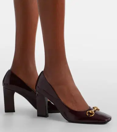 Gucci Signora 85 Horsebit leather pumps | Thumbnail 6 Gucci Signora 85 Horsebit leather pumps | Thumbnail 6