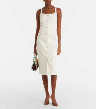 Veronica Beard Liana cotton midi dress | Thumbnail 2