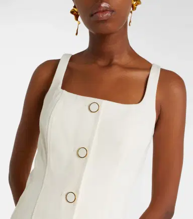 Veronica Beard Liana cotton midi dress | Thumbnail 3