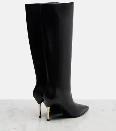 Gucci Bombshell leather knee-high boots | Thumbnail 3 Gucci Bombshell leather knee-high boots | Thumbnail 3