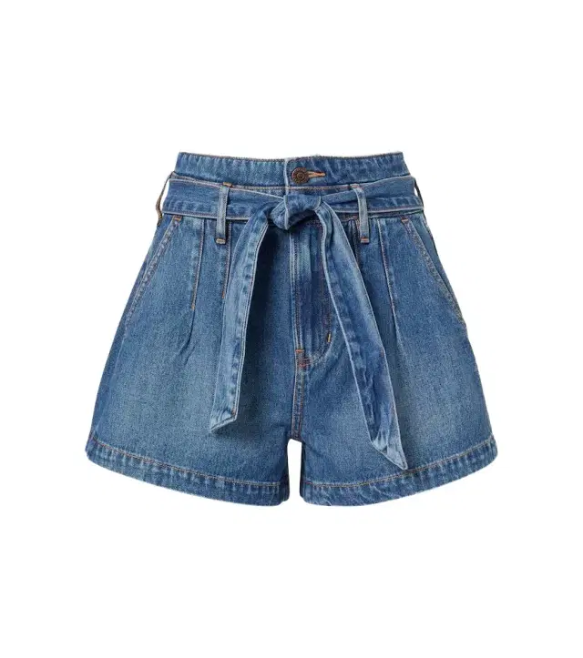 Veronica Beard Jaylen denim shorts