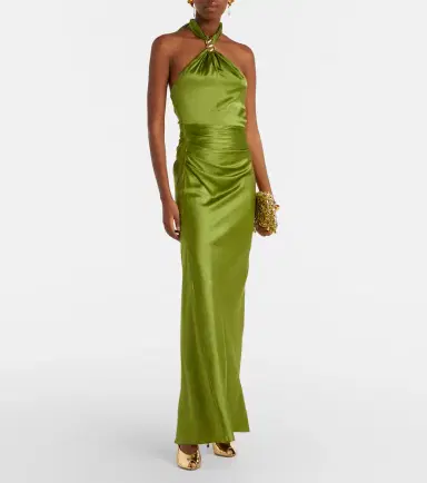 Veronica Beard Izaren silk-blend satin gown | Thumbnail 3