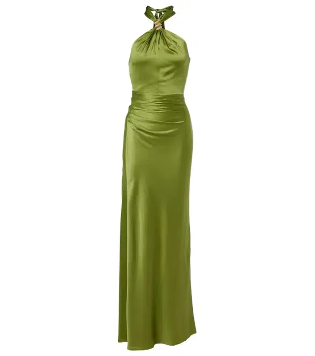 Veronica Beard Izaren silk-blend satin gown