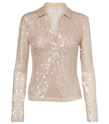 Veronica Beard Meryl sequined blouse | Thumbnail 1 Veronica Beard Meryl sequined blouse | Thumbnail 1