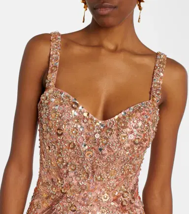 Jenny Packham Da Vinci embellished bustier gown | Thumbnail 3 Jenny Packham Da Vinci embellished bustier gown | Thumbnail 3