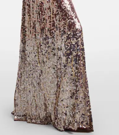 Jenny Packham Phara embellished fringed gown | Thumbnail 3 Jenny Packham Phara embellished fringed gown | Thumbnail 3
