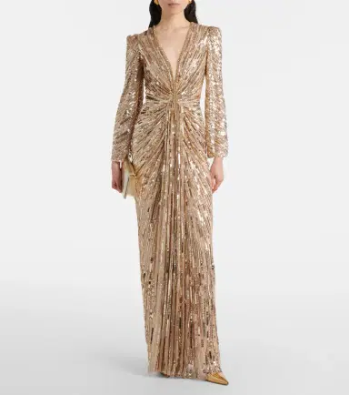 Jenny Packham Darcy embellished gown | Thumbnail 2