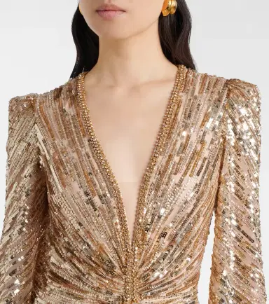 Jenny Packham Darcy embellished gown | Thumbnail 5