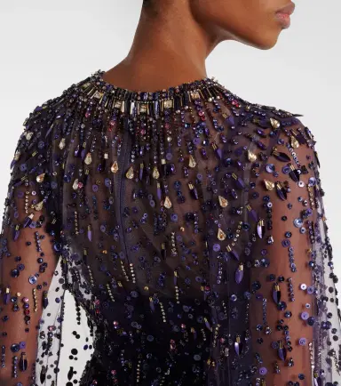 Jenny Packham Hestia embellished gown | Thumbnail 7