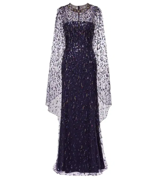 Hestia embellished gown