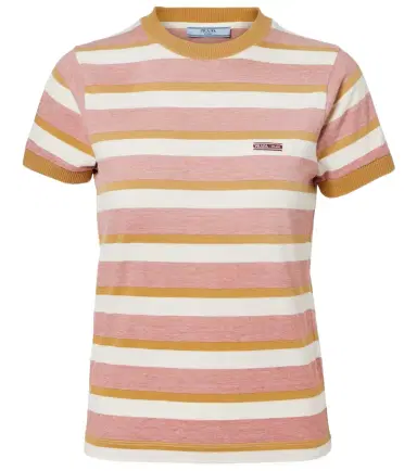 Prada Striped cotton jersey T-shirt | Thumbnail 1
