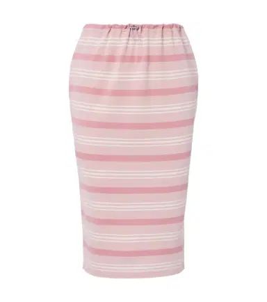 Prada Striped cotton piqué pencil skirt | Thumbnail 1