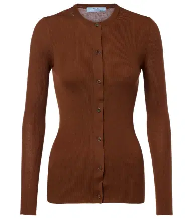 Prada Virgin wool cardigan | Thumbnail 1 Prada Virgin wool cardigan | Thumbnail 1