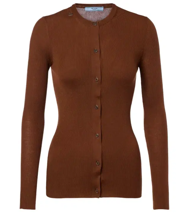 Virgin wool cardigan