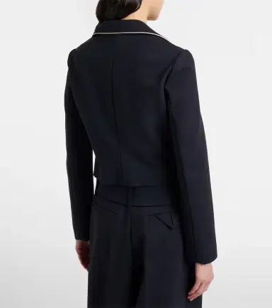 Dorothee Schumacher Emotional Essence cropped blazer | Thumbnail 3 Dorothee Schumacher Emotional Essence cropped blazer | Thumbnail 3