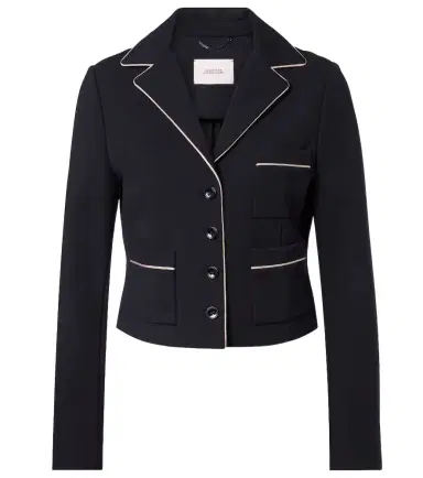 Dorothee Schumacher Emotional Essence cropped blazer | Thumbnail 1 Dorothee Schumacher Emotional Essence cropped blazer | Thumbnail 1