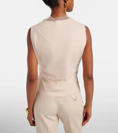 Dorothee Schumacher Draped tulle top | Thumbnail 3