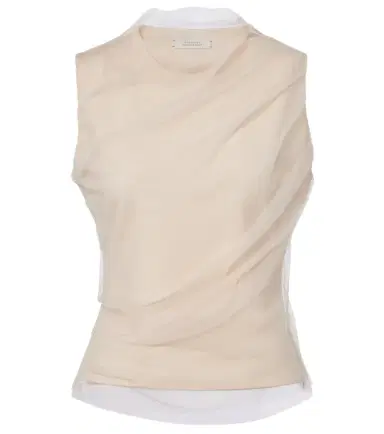 Dorothee Schumacher Draped tulle top | Thumbnail 1