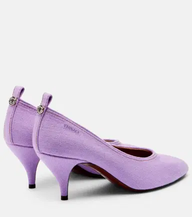 Versace Tina denim pumps | Thumbnail 4 Versace Tina denim pumps | Thumbnail 4